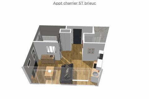 Apartament a Saint-Brieuc, Cotes-d'Armor, Saint-Brieuc - € 650/mes | Ref: 891685 - foto 4