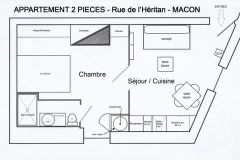 Apartament a Macon, Saone-et-Loire, Macon - € 520/mes | Ref: 886469 - foto 5