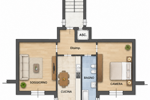 Lejlighed i Vercelli, Vercelli, Vercelli - € 41.000 | Ref: 1022680 - foto 13