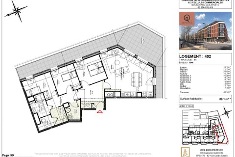 Wohnung in Calais, Pas-de-Calais, Calais - € 348.000 | Ref: 402_QUINTESSENCE - Foto 1