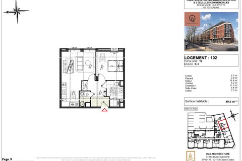 Apartament a Calais, Pas-de-Calais, Calais - € 173.000 | Ref: 102_QUINTESSENCE - foto 3