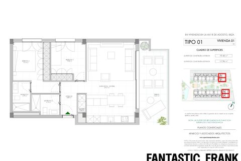 Lejlighed i Ibiza, Ibiza, Ibiza - € 1.245.000 | Ref: FF/400 13ºA TALAMANCA 84 - foto 12