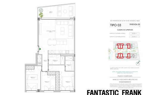 Lejlighed i Ibiza, Ibiza, Ibiza - € 1.150.000 | Ref: FF/400 43ºA TALAMANCA 84 - foto 12