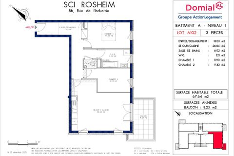 Apartament a Rosheim, Bas-Rhin, Rosheim - € 558/mes | Ref: 260626-122839 - foto 3