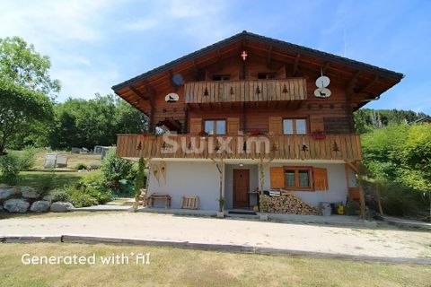 Wooden chalet in Habère-Lullin, Haute-Savoie - photo 2