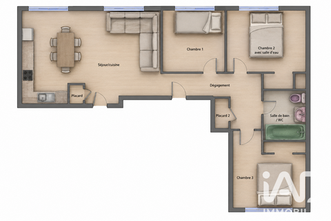 Apartament a Lyon, Rhone, Lyon - € 435.000 | Ref: 96474 - foto 10