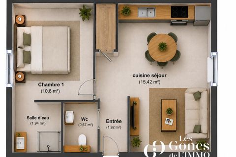 Lejlighed i Craponne, Rhone, Craponne - € 159.000 | Ref: getkey_u_539563937 - foto 5