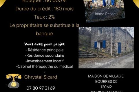 Villa i Eourres, Hautes-Alpes, Eourres - € 60.000 | Ref: 3011444813 - foto 1