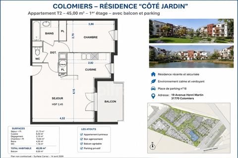 Leilighet i Colomiers, Haute-Garonne, Colomiers - € 119 000 | Ref: 340939259983 - foto 6
