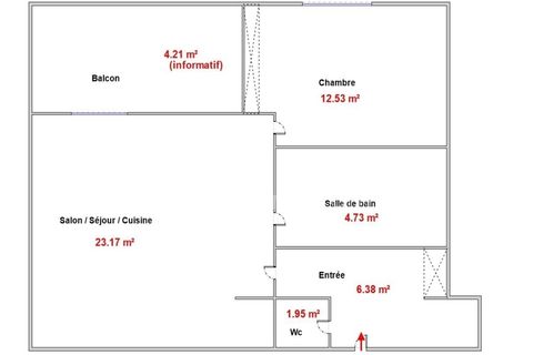Lejlighed i Montpellier, Herault, Montpellier - € 180.000 | Ref: 830037141692 - foto 12