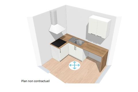 Apartament a Lens, Pas-de-Calais, Lens - € 590/mes | Ref: 0061028 - foto 2