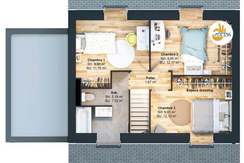 Villa i Baye, Finistere, Baye - € 216.116 | Ref: TMM-56N-2667171-184-1200 - foto 9