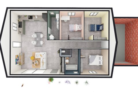 Villa i Grillon, Vaucluse, Grillon - € 247.000 | Ref: S93 - foto 3