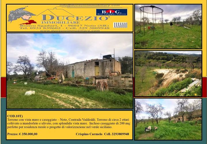 Herregård i Noto, Siracusa, Noto - € 350 000 | Ref: 10T - foto 1