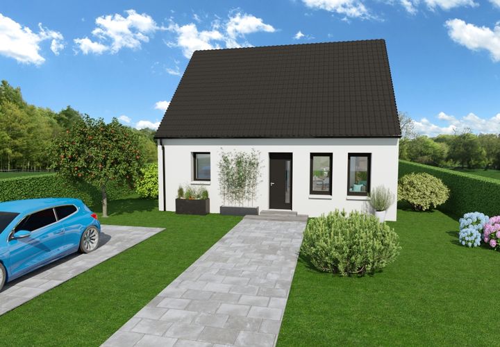 Villa a Dechy, Nord, Dechy - € 172.000 | Ref: Deuchy_terrain_et_maison - foto 1