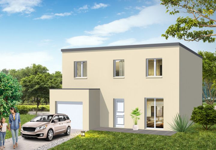 Villa i Baud, Morbihan, Baud - € 215 625 | Ref: MAISON_TOIT_PLAT_BAUD - foto 1