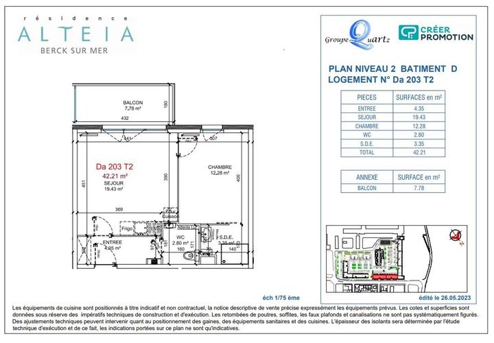 Leilighet i Berck, Pas-de-Calais, Berck - € 212 900 | Ref: 6427 - foto 1