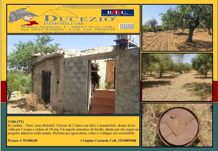 Helårsgrund i Noto, Siracusa, Noto - € 55.000 | Ref: 17T - foto 1