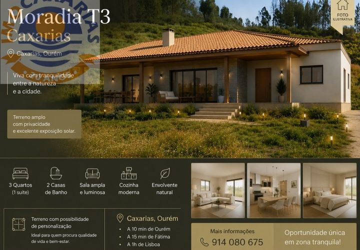 Helårsgrund i Ourem, Santarem, Ourem - € 20.000 | Ref: 300611A - foto 1