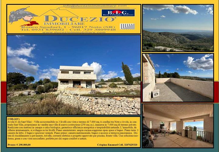 Villa i Noto, Siracusa, Noto - € 290.000 | Ref: 26V - foto 1