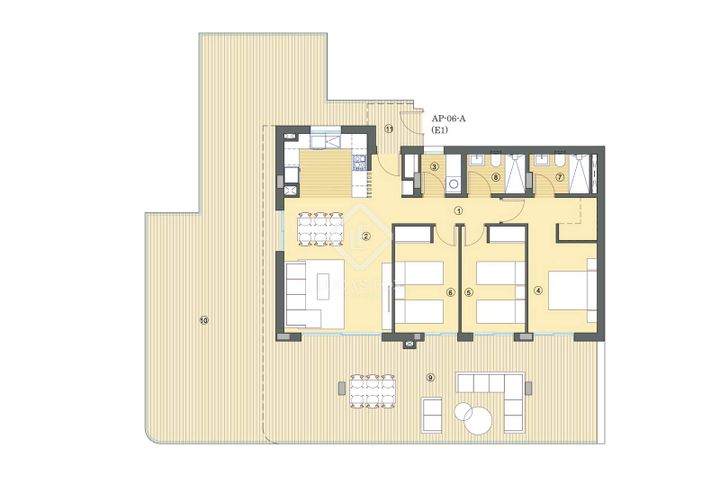 Lejlighed i Mutxamel, Alicante, Mutxamel - € 431.250 | Ref: ALI47869 - foto 1