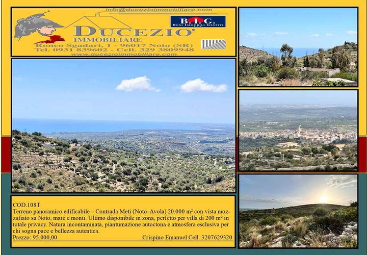 Helårsgrund i Noto, Siracusa, Noto - € 95.000 | Ref: 108T - foto 1
