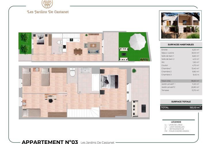 Lejlighed i Nimes, Gard, Nimes - € 438.000 | Ref: 548 - foto 1