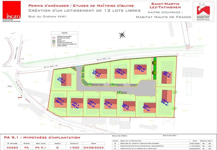 Terra a Tatinghem, Pas-de-Calais, Tatinghem - € 89.000 | Ref: PL04_STMARTIN - foto 1