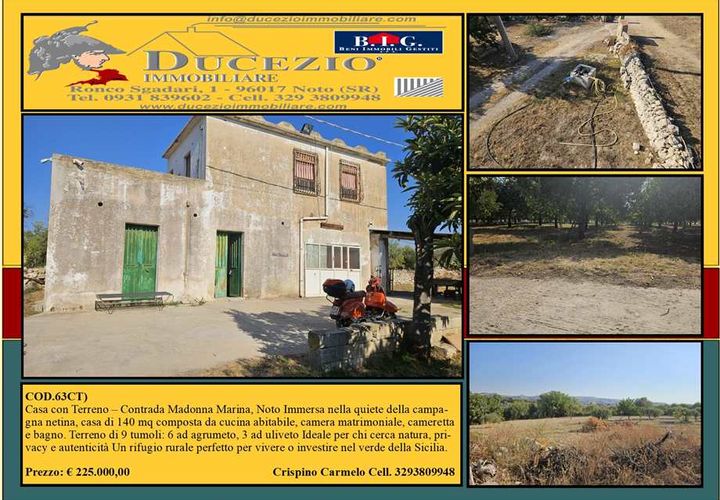 Villa i Noto, Siracusa, Noto - € 225.000 | Ref: 63CT - foto 1