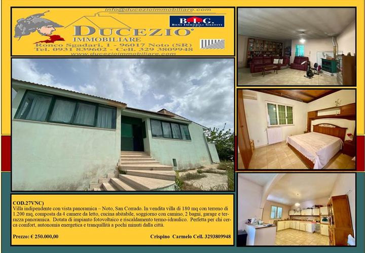 Villa i Noto, Siracusa, Noto - € 250.000 | Ref: 27VNC - foto 1