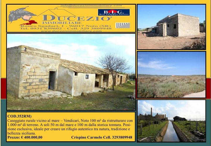 Landejendom i Noto, Siracusa, Noto - € 400.000 | Ref: 352RM - foto 1