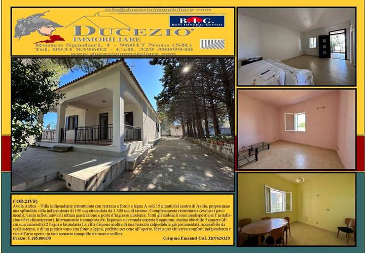 Villa i Avola, Siracusa, Avola - € 185.000 | Ref: 24VF - foto 1