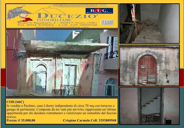 Villa a Pachino, Siracusa, Pachino - € 35.000 | Ref: 246C - foto 1
