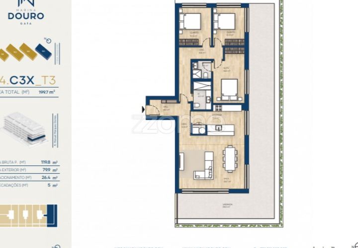 Apartament a Canidelo, Porto, Canidelo - € 680.000 | Ref: ZMPT569558 - foto 1