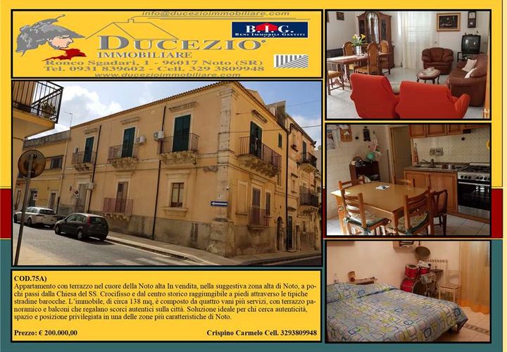 Lejlighed i Noto, Siracusa, Noto - € 200.000 | Ref: 75A - foto 1