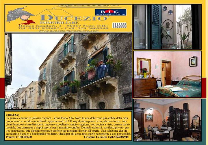 Lejlighed i Noto, Siracusa, Noto - € 180.000 | Ref: 62A - foto 1