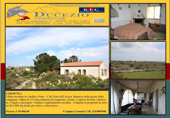 Villa i Noto, Siracusa, Noto - € 83.000 | Ref: 8VNC - foto 1