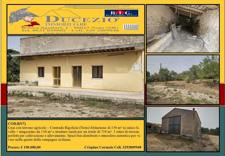 Byhus i Noto, Siracusa, Noto - € 190.000 | Ref: RN7 - foto 1