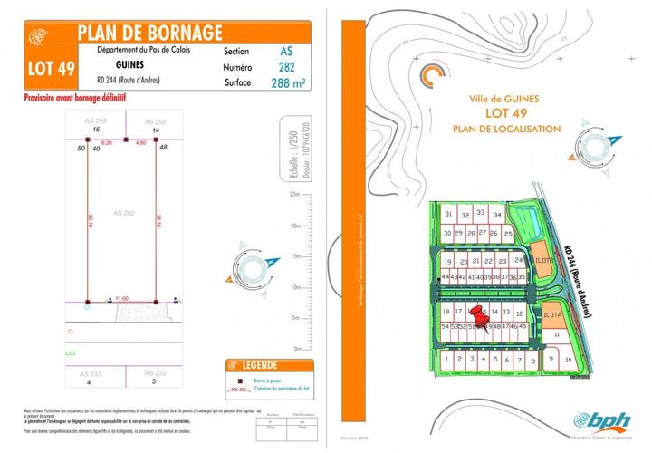 Tomt i Guines, Pas-de-Calais, Guines - € 47 000 | Ref: PL49_GUINES-1 - foto 1