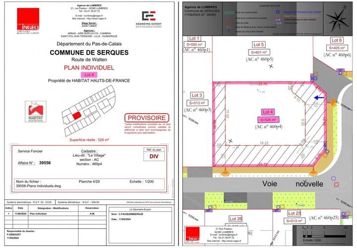 Tomt i Serques, Pas-de-Calais, Serques - € 77 500 | Ref: SERQUES_PL04 - foto 1