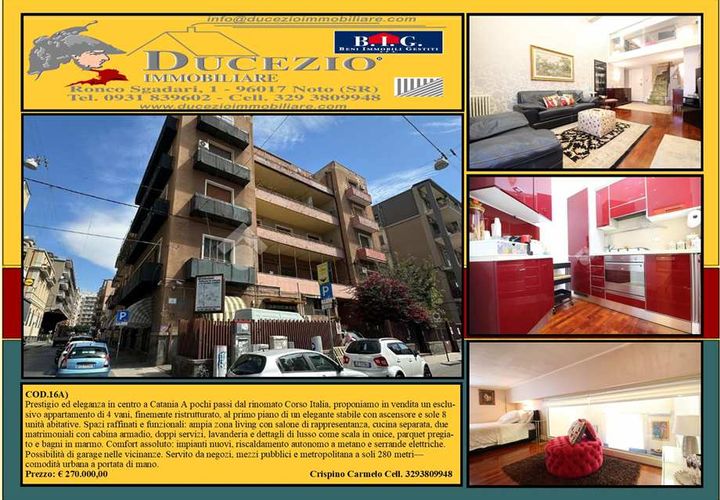 Leilighet i Catania, Catania, Catania - € 270 000 | Ref: 16A - foto 1