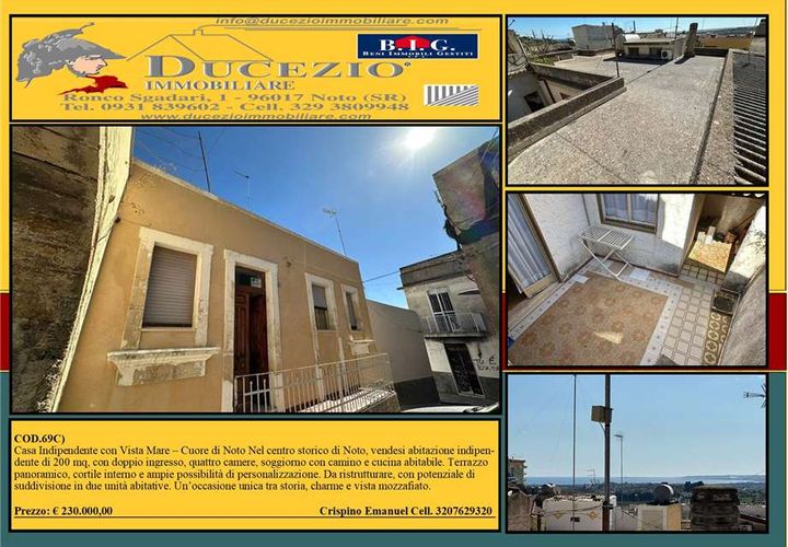 Villa i Noto, Siracusa, Noto - € 230.000 | Ref: 69C - foto 1
