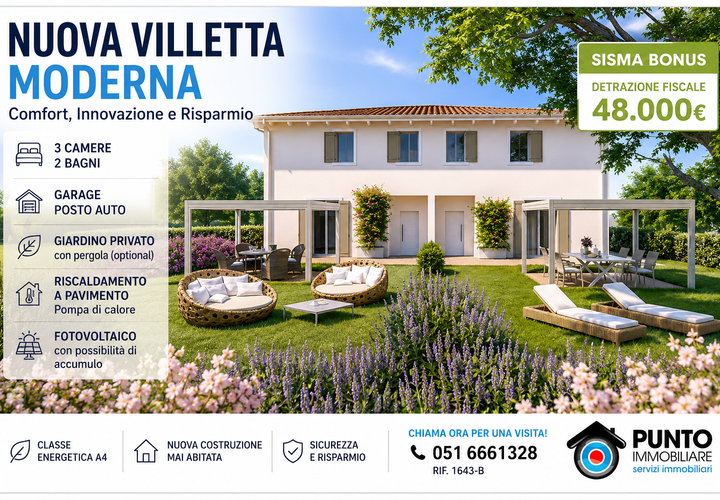 Byhus i Poggio Renatico, Ferrara, Poggio Renatico - € 399.000 | Ref: 1643-B - foto 1