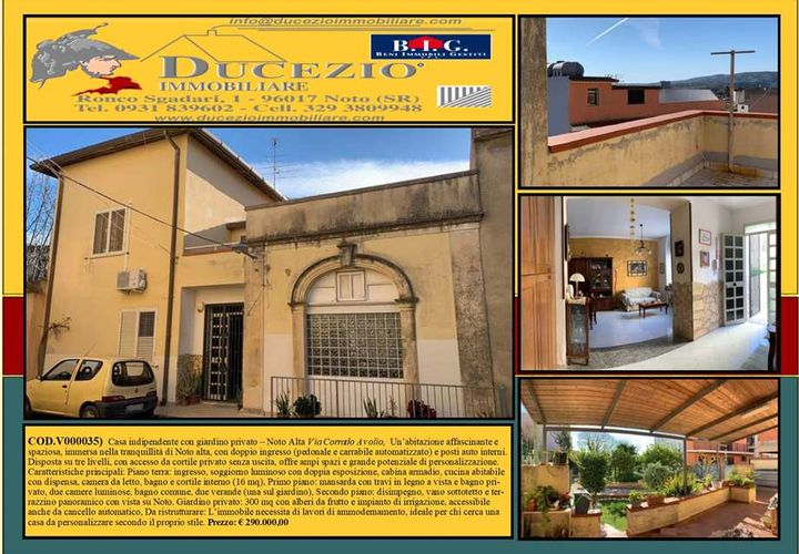 Villa i Noto, Siracusa, Noto - € 290.000 | Ref: V000035 - foto 1