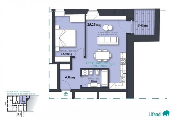 Leilighet i Egna, South Tyrol, Egna - € 360 000 | Ref: J102.4 - foto 1