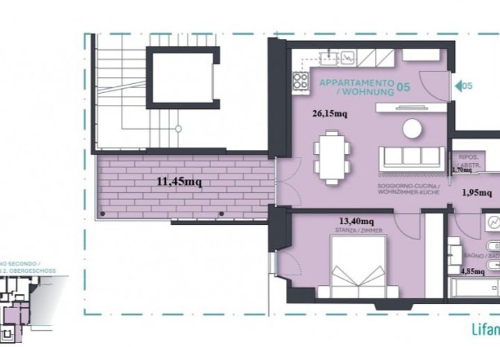 Leilighet i Egna, South Tyrol, Egna - € 380 000 | Ref: J102.5 - foto 1