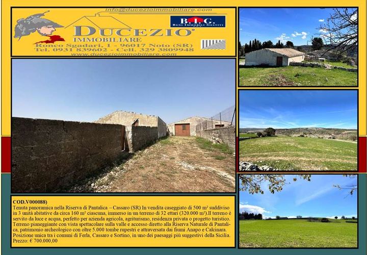 Helårsgrund i Ferla, Siracusa, Ferla - € 700.000 | Ref: V000088 - foto 1