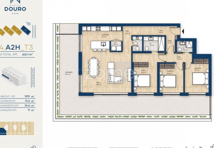 Lejlighed i Canidelo, Porto, Canidelo - € 665.000 | Ref: ZMPT569286 - foto 1