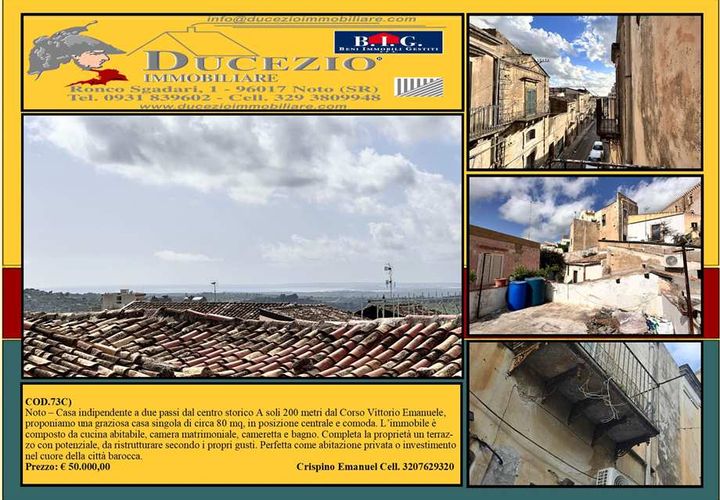 Villa i Noto, Siracusa, Noto - € 50.000 | Ref: 73C - foto 1