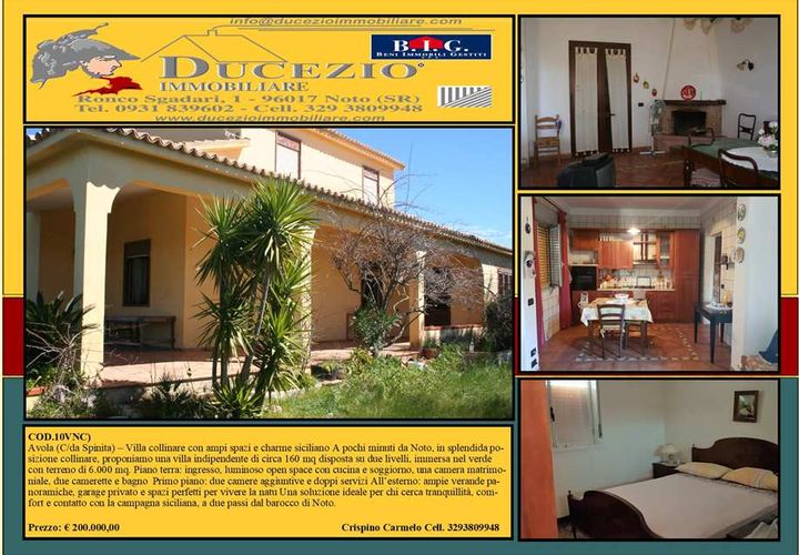 Villa i Noto, Siracusa, Noto - € 200.000 | Ref: 10VNC - foto 1